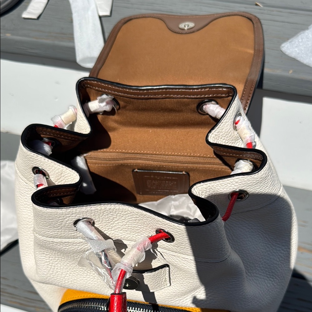 Coach Multicolor Backpack - Picture 4 of 4